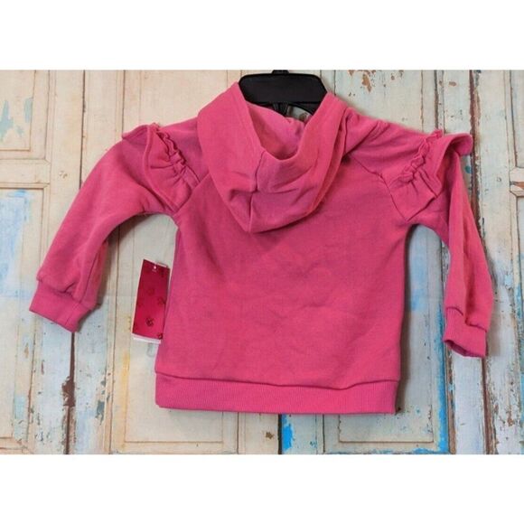 Juicy By Juicy Couture Girls Size 2T Pink Assorted Long Sleeve Pullover Hoodie - Picture 5 of 10